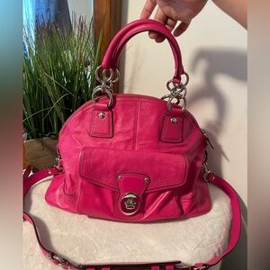Coach Vibrant Pink Shoulder Bag limited edition